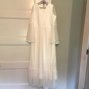 Girls Bohemian Lace Dress
